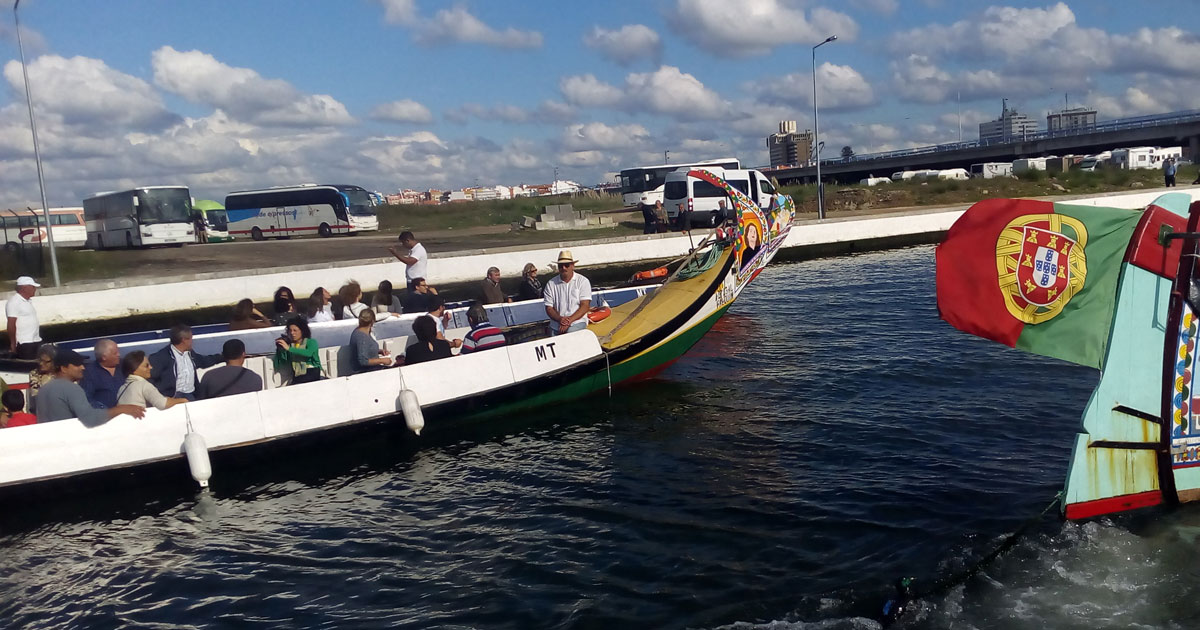 passeio de barco em aveiro